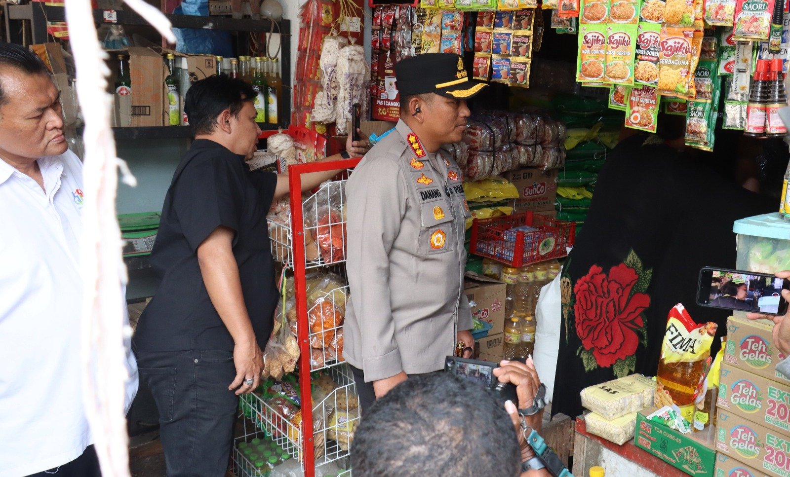 Kawal Pengendalian Inflasi, Kapolresta Malang Kota Siap Tindak Tegas Penimbun Bahan Pokok dan BBM