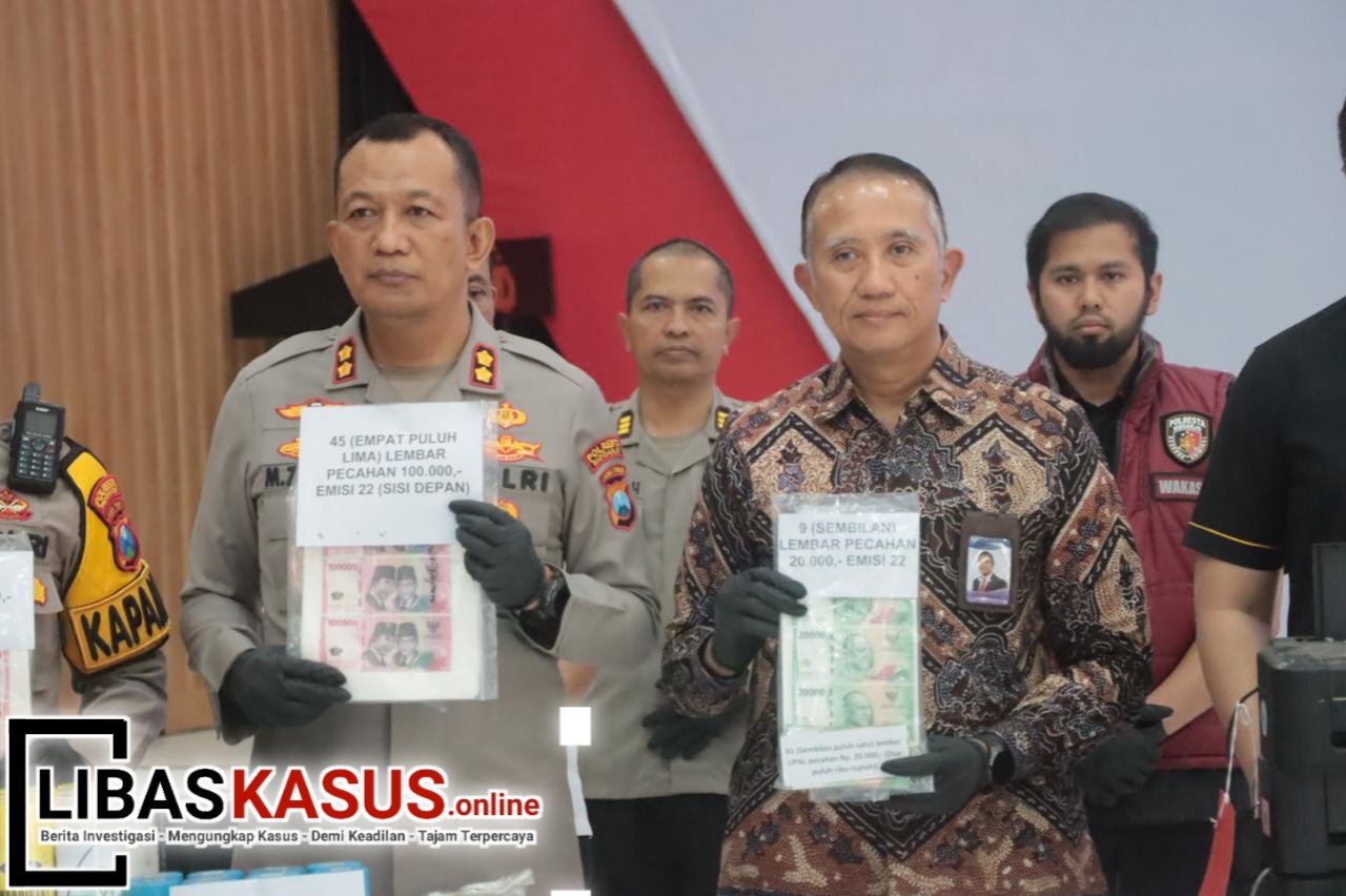 Polresta Sidoarjo Ungkap Jaringan Upal Lintas Provinsi Amankan 3 Tersangka