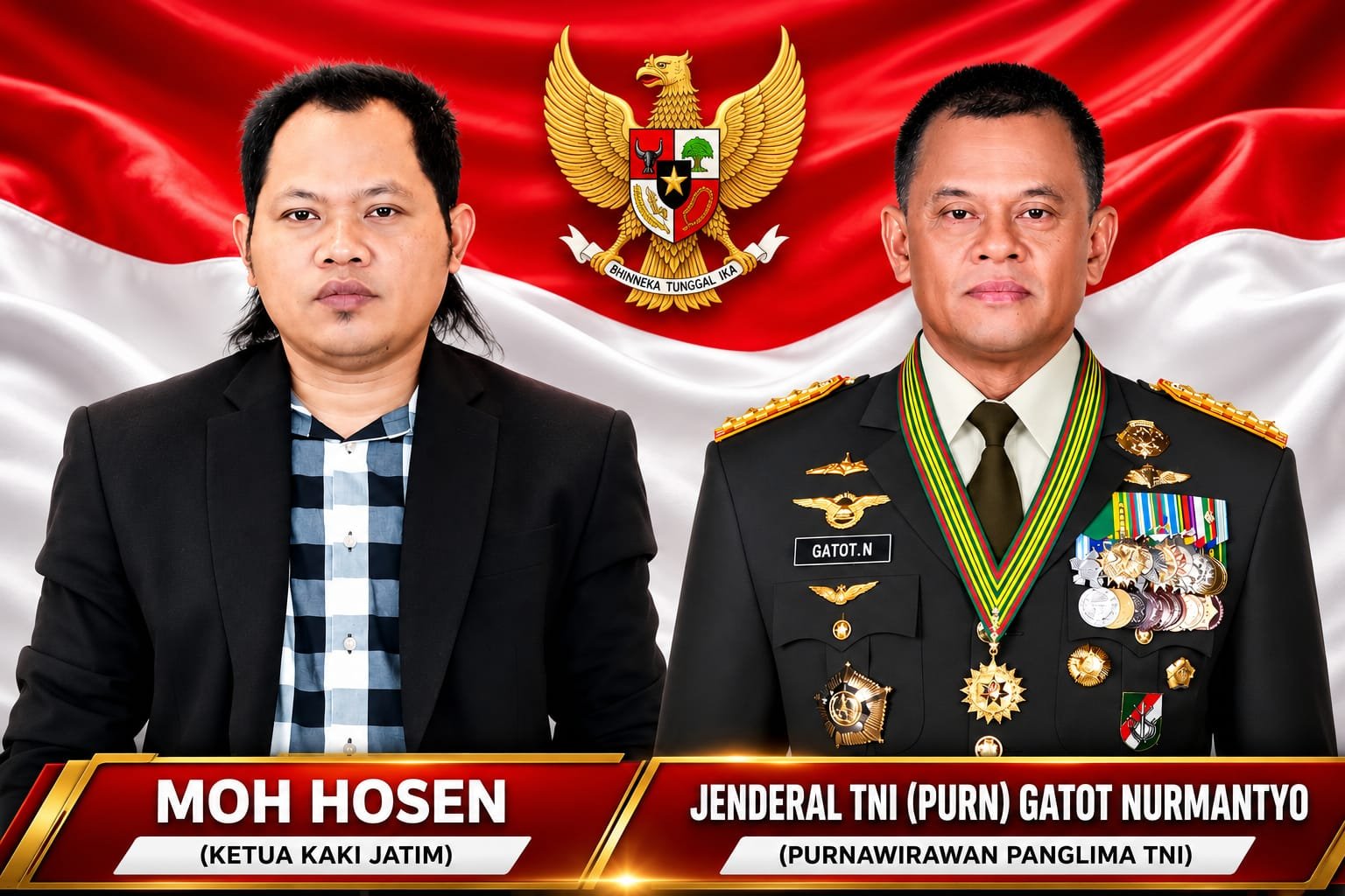 Ketua KAKI Jatim Dukung Pernyataan Jenderal Gatot Nurmantyo, Meritokrasi dan Netralitas TNI Sangat Penting
